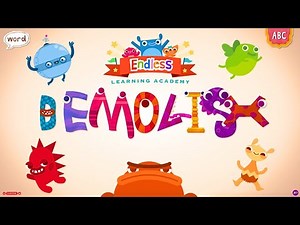 🔤 Endless Alphabet Adventures | Discovering "DEMOLISH" | ABC Learning for Kids 🚧