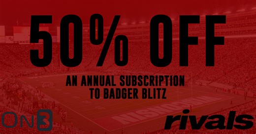SPRING SALE: Get 50% Off an Annual Subscription to Badger Blitz