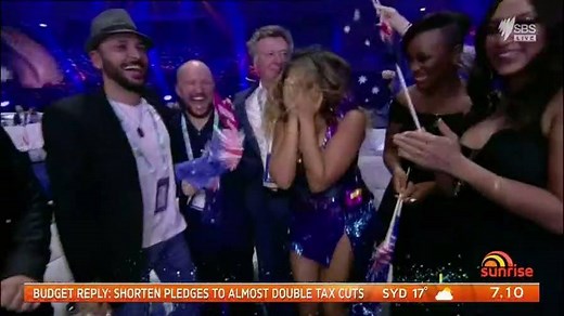 #BREAKING — Jessica Mauboy 🇦🇺 is through to the Eurovision Song Contest final! 💕 | Sunrise