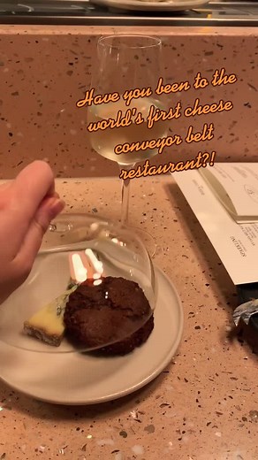 World's First Cheese Conveyor Belt Restaurant in London