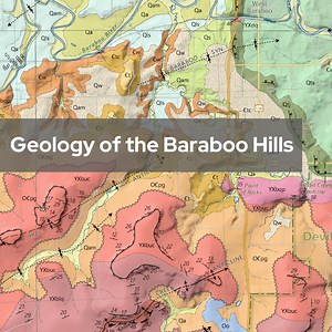 Geology of the Baraboo Hills, Sauk and Columbia Counties, Wisconsin