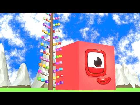Numberblocks Cubes Math Adventure | Pre Nursery Learning Videos & Toddler Numbers 1-100 🎨✨