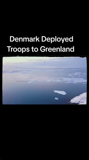 #denmark🇩🇰 has deployed troops to Greenland#