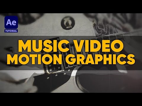 Create MUSIC VIDEO Motion Graphics in After Effects LIKE A PRO!