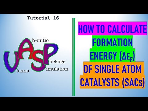 How to Calculate Formation Energy of Single Atom Catalysts