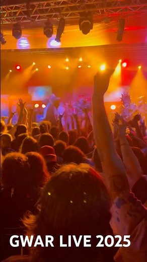 GWAR live 2025 concert Greensboro NC #gwar #heavymetal #metalhead