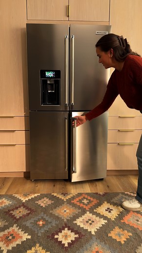 KitchenAid on Instagram: "The KitchenAid® 4-Door Refrigerator with Flex Temp Zone makes a jam-packed week feel like a walk in the park. Drop your favorite meal prep tip in the comments below! #KitchenAid #refrigerator #mealprep"