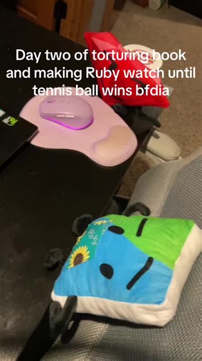 Día dos de tortura a Book en BFDI