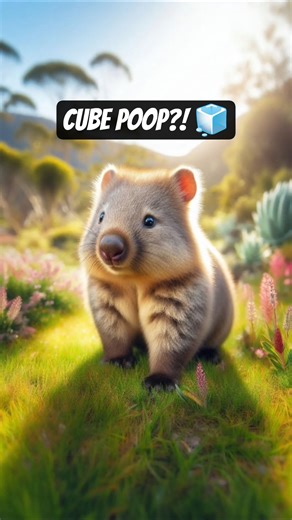 This Animal Has Cube-Shaped Poop 🧊