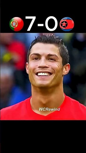 Portugal Vs Korea World Cup 2010 #ronaldo #portugal