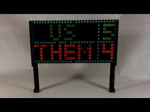 How To Build: LEGO Scoreboard