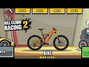 Hill Climb Racing 2 - NEW BIKE Downhill 😍 (Create Car)