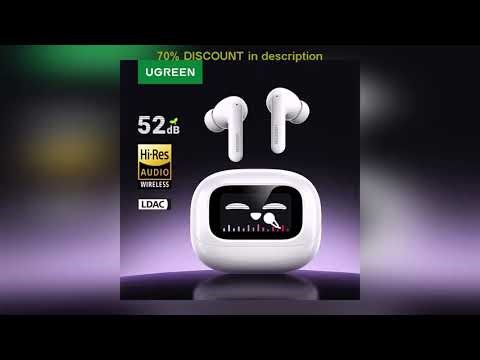 Why Everyone’s Talking About This Product! UGREEN LCD Full Color Smart Screen Wireless TWS Bluetoo