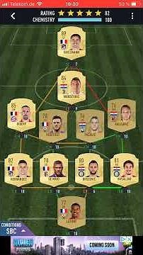 Pacybits 19 2018 Fifa World Cup SBC // Kylian Mbappe Eady Solution