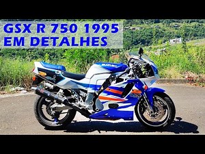 SUZUKI GSXR 750 1995 EM DETALHES