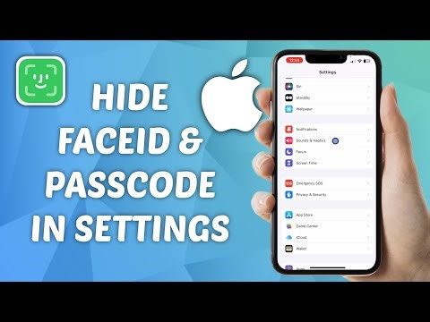 How to Hide FaceID and Passcode in iPhone Settings