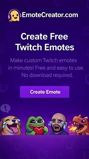 How to Create Twitch Emotes Free & Easy (2026)