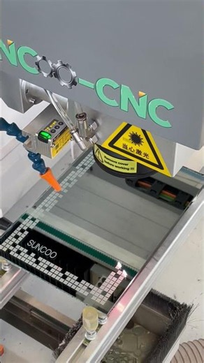 Large Format Laser Etching Sandblasting Machine for Glass Mirror #mirror #lasersandblasting