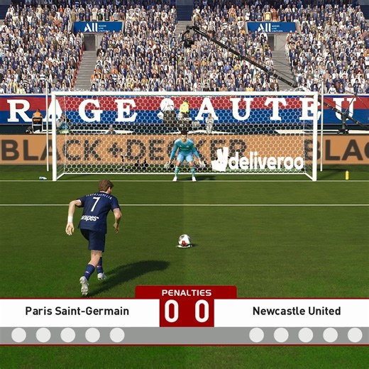 Psg Vs Newcastle Uefa Champions League Penalty Shootout | The Mallu Gamers