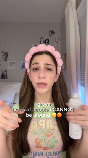 grwm types of people i cannot be around #grwm #grwmroutine #makeup #skincare #fyp #viral