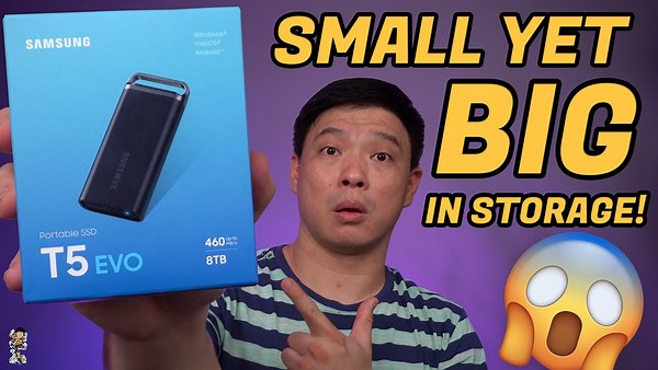 Samsung T5 Evo - The Biggest Storage at the Smallest Size!