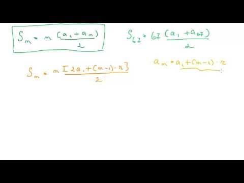 Suma primilor n termeni dintr-o progresie aritmetica