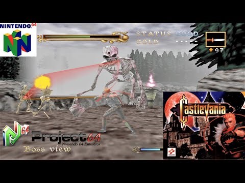 Castlevania (1999) Nintendo 64 Gameplay in HD (Project 64)