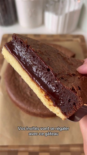 Tarte gâteau au chocolat fondant – recette facile
