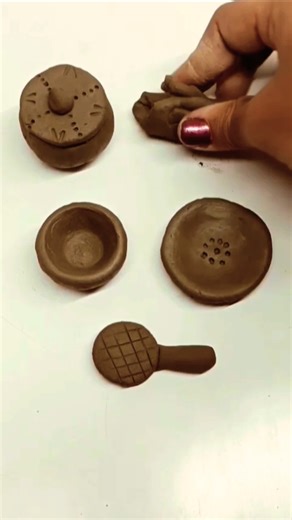 diy clay kitchen set. diy clay craft. #art #viral #clay #shorts #trending #ytshorts #diy #short 🌹🌹❤🙏
