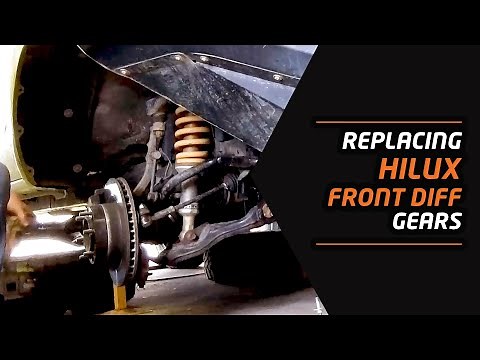 Hilux - Replacing Front Diff Gears - PART 1