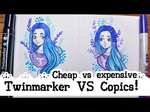 REVIEW: Action Twinmarkers VS Copic Ciao!