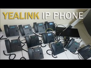 Yealink T31G IP Phone Installation | Unboxing | CCTV and Networking