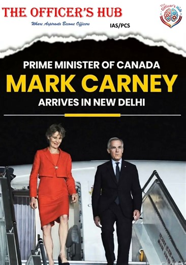 Global Leaders & Economic Diplomats: Why Mark Carney's New Delhi Visit Matters." #shortfeed
