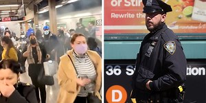 VIDEO: Passengers shot in moving subway train in New York City