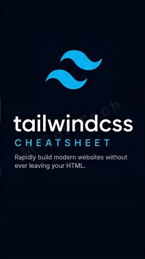 🚀 Still writing custom CSS for everything?It’s time to work smarter with **Tailwind CSS** ⚡