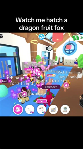 #adoptme #dragonfruitfox #fyp #lucky #viral | adopt me
