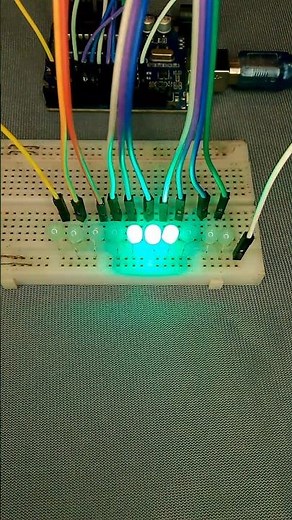 Left to right led flow... part 1 Arduino led animation #smartlight #led #lightingcontroller
