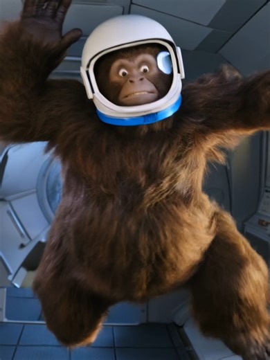 Bigfoot’s First Time in Zero Gravity #space #bigfoot #higgsfieldai #kling3.0