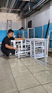 820K views · 6.7K reactions | Aluminum kitchen cabinet bottom frame #fblifestyle #kitchenset #kitchencabinet #aluminium #aluminum #diy #handmade | Ary Yunus | Facebook