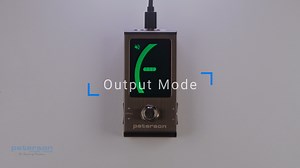 StroboStomp Mini uses three selectable output modes, Always-On Monitor Mode (buffered), Buffered Bypass, and True Bypass. The Output Mode is selectable via the Settings Screen. This video explains how to access the Settings Screen and select the Output Mode of your choice. To access the Settings Screen, press the Menu Up or Down button until the Gears icon flashes. Enter the Settings Screen by pressing the Value Plus or Minus button. The first setting available will be the Output Mode. Use the P