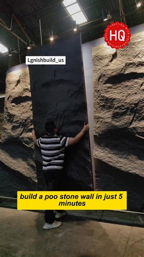 Build a super realistic Pu stone material in 5 minutes #buildingmaterials #wallpanel #construction #architecture #interiordesign #renovation #homeImprovement #sustainablebuilding #concrete #diyprojects #moderndesign #decor #harmercoverings #stonedesignwall | Lgnisbuildus