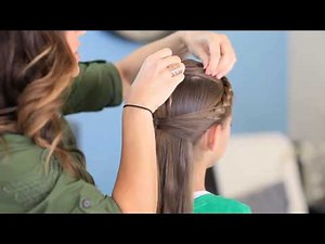 Frozen Inspired Anna's Coronation Hairstyle Tutorial | A CuteGirlsHairstyles Disney Exclus