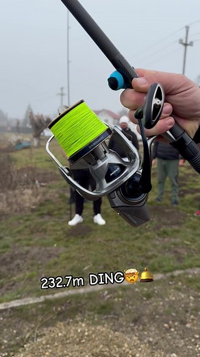 232.7m DING 🤯🛎️ #carpcasting #surfcasting #tuition #foryoupage