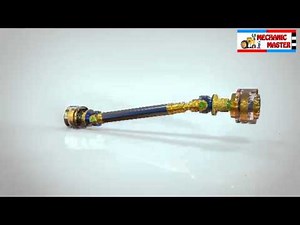 Drive Shaft 3D Animation