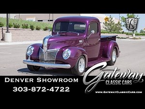 1941 Ford F100 Pickup - Denver Showroom #548 Gateway Classic Cars