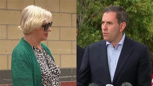 ‘This is horrific’: Jim Chalmers confronted at press conference
