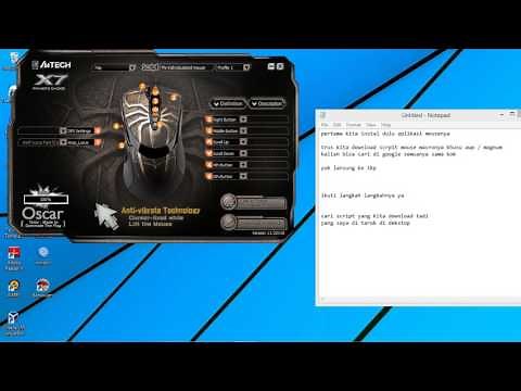 Tutorial Setting Mouse Macro X7 Spider