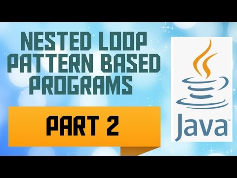 Nested FOR Loop | Pattern based programs - Part-2 | ICSE | Class 9