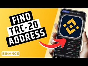 How To Find The TRC-20 Address On Binance- Step By Step