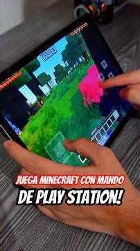 How to PLAY MINECRAFT PE with a CONTROLLER! #minecraft